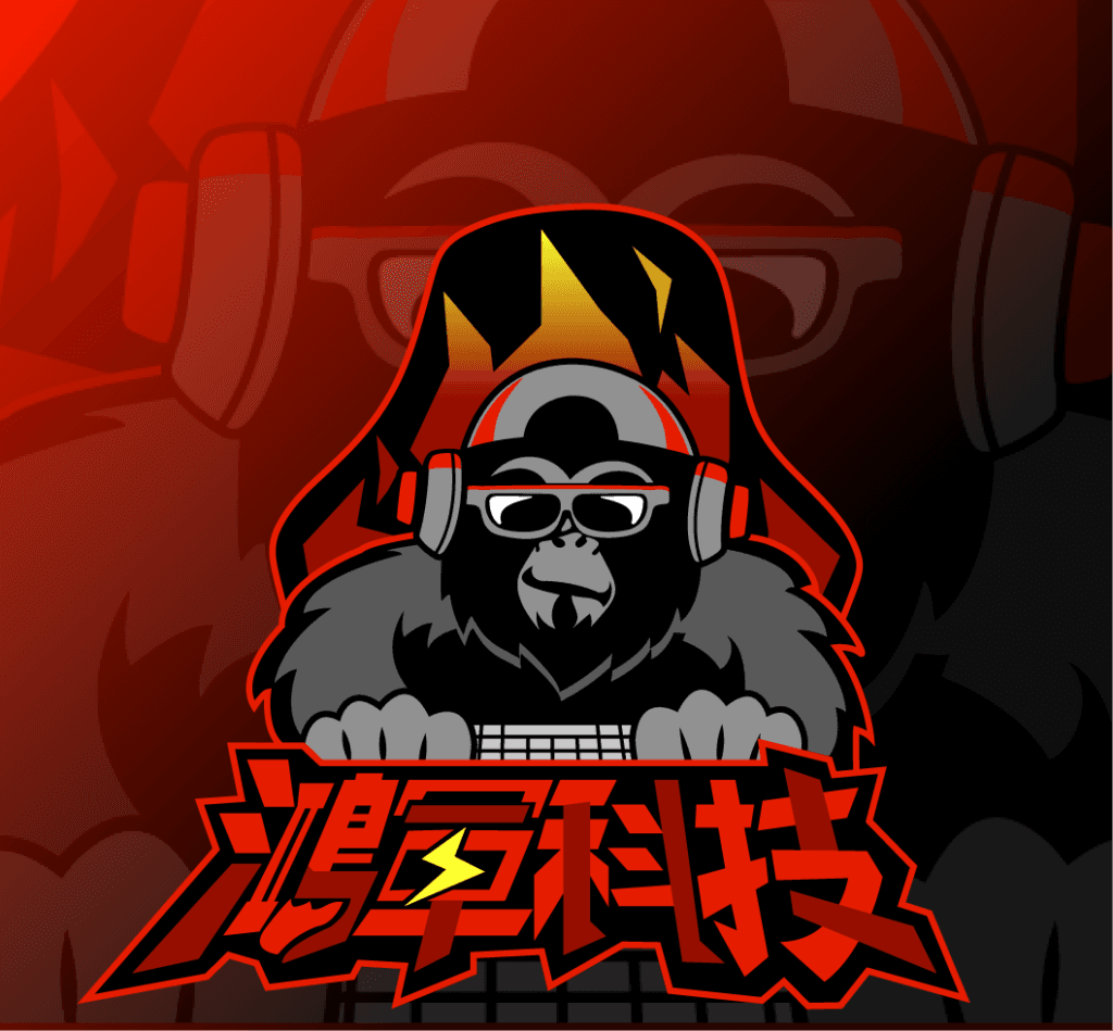 鴻軍科技(HG OS)品牌吉祥物標誌